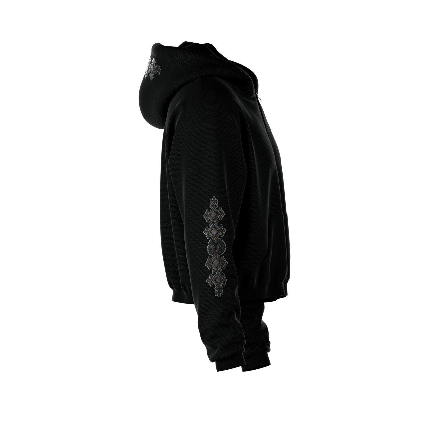BOURA PATTERN HODDIE-HERITAGE INSPIRED STREETWEAR