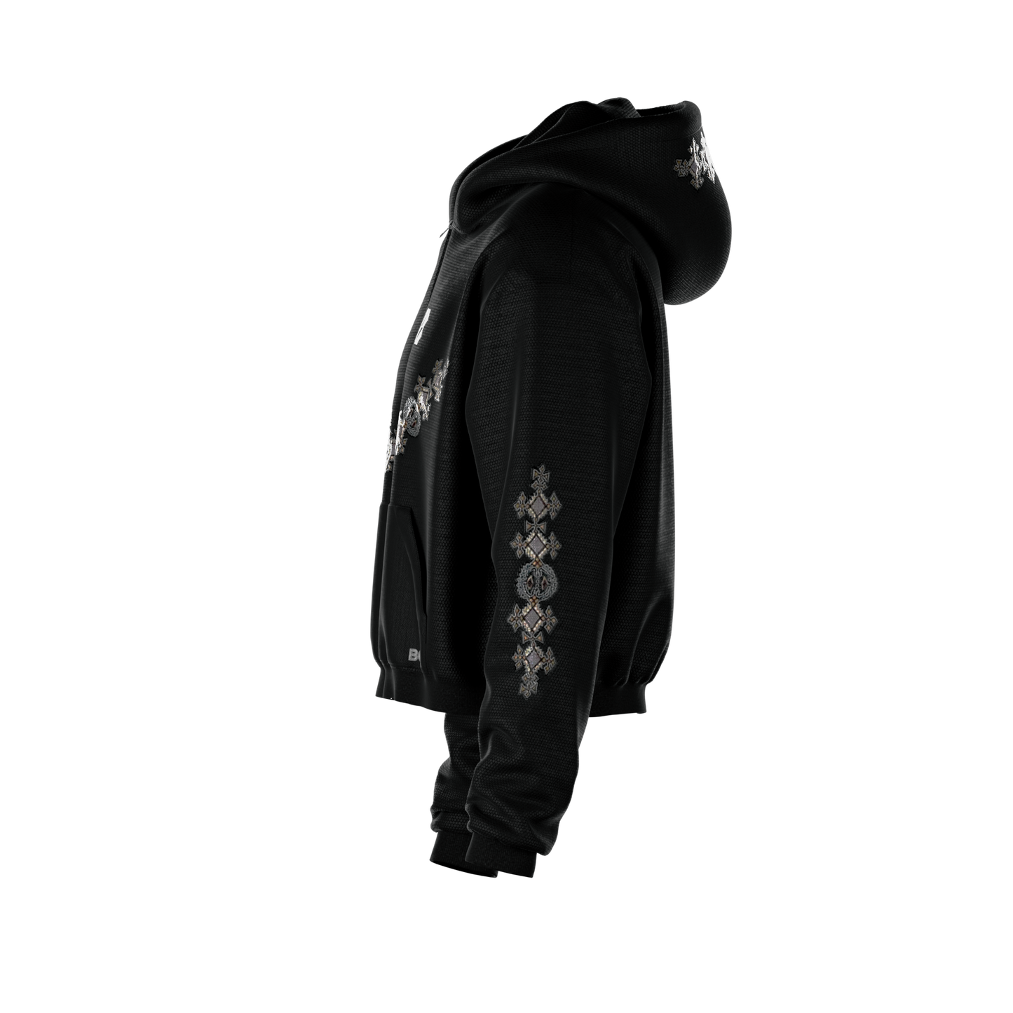 BOURA PATTERN HODDIE-HERITAGE INSPIRED STREETWEAR